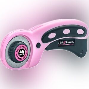 Pink Power Rotary Cutter 45mm w Auto Safety Lock | BRAND NEW NEVER USED
